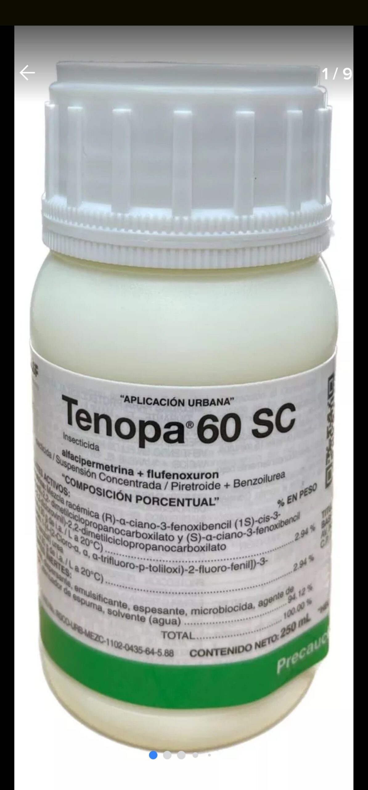 Tenopa 60SC 250ml.