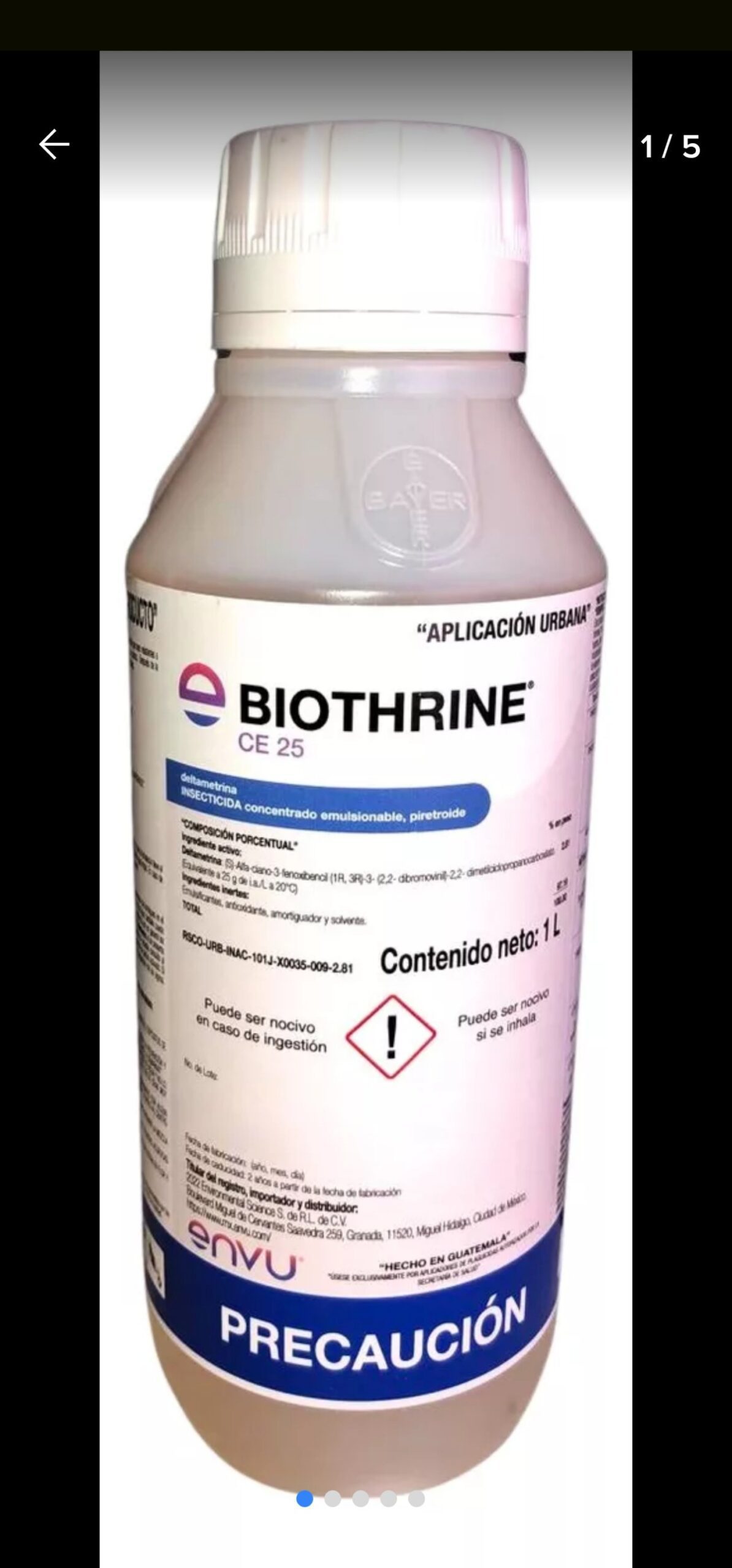 Biothrine CE25 1lt.